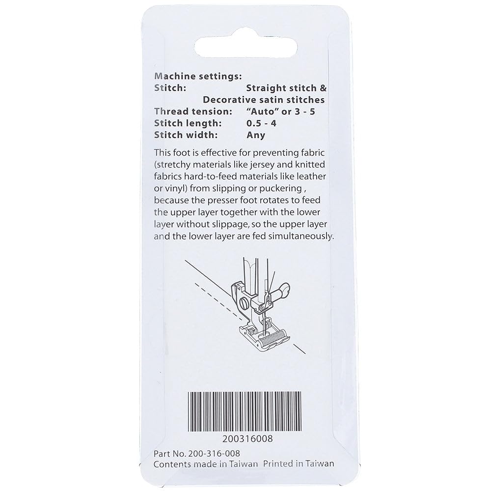 Janome Roller Foot for Horizontal Rotary Hook Models