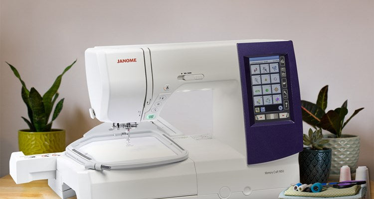 Janome Memory Craft 9850