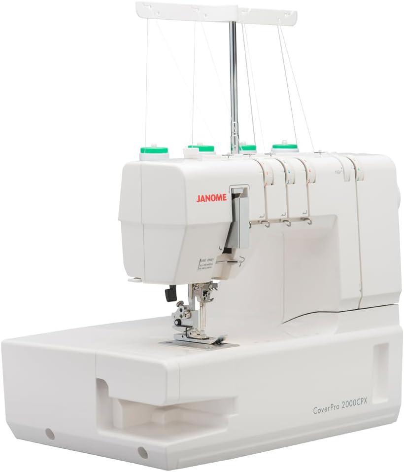 Janome 2000CPX Coverstitch Machine Bundle Cover Pro