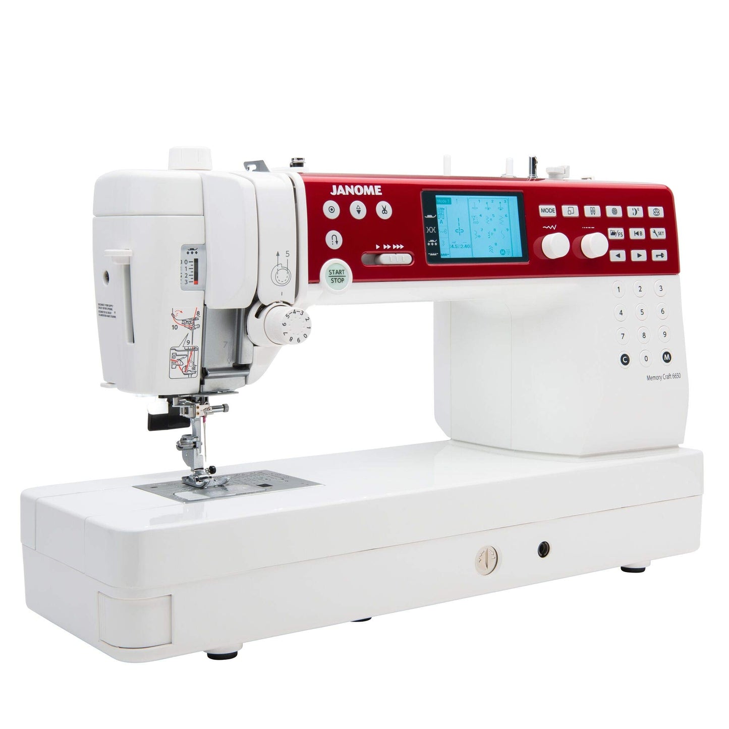 Janome 6650 Master Listing