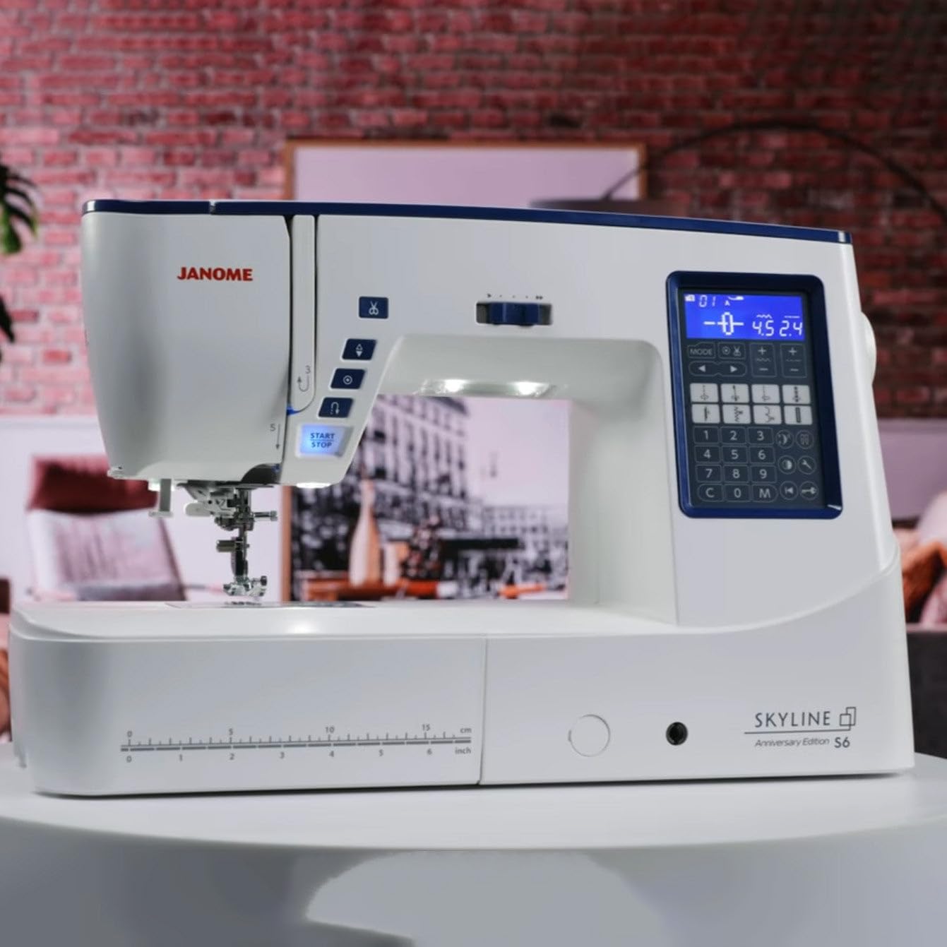 Janome Skyline S6 Anniversary Edition Computerized Quilting Machine